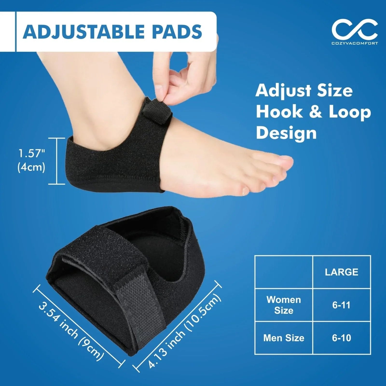 Heel Pad For Heel Pain - Cozyva Comfort