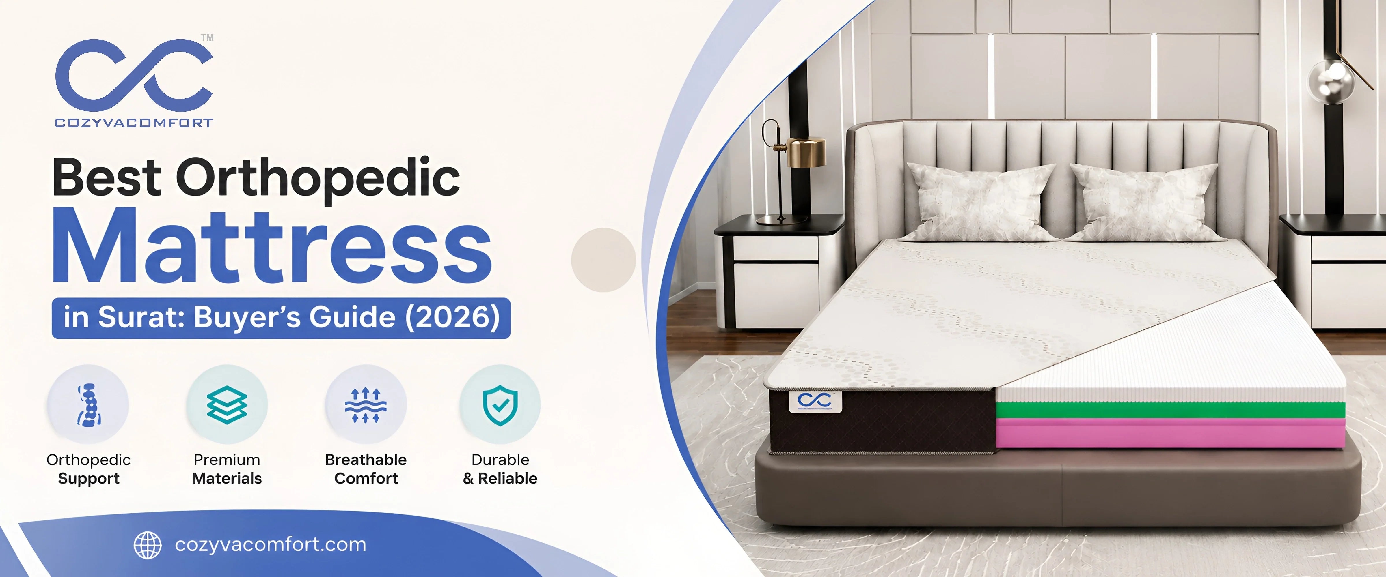 Best Orthopedic Mattress in Surat: Buyer's Guide (2026)