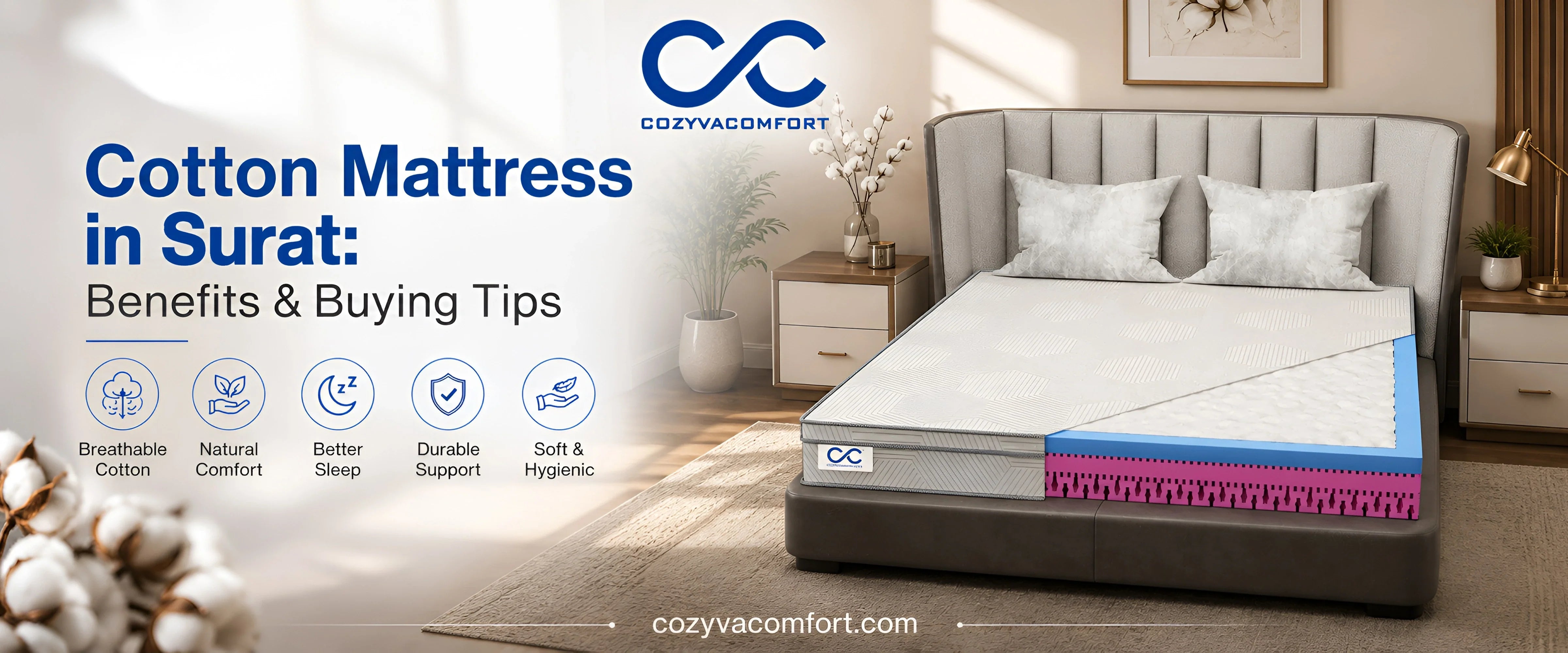 Cotton Mattress in Surat: Benefits & Buying Tips