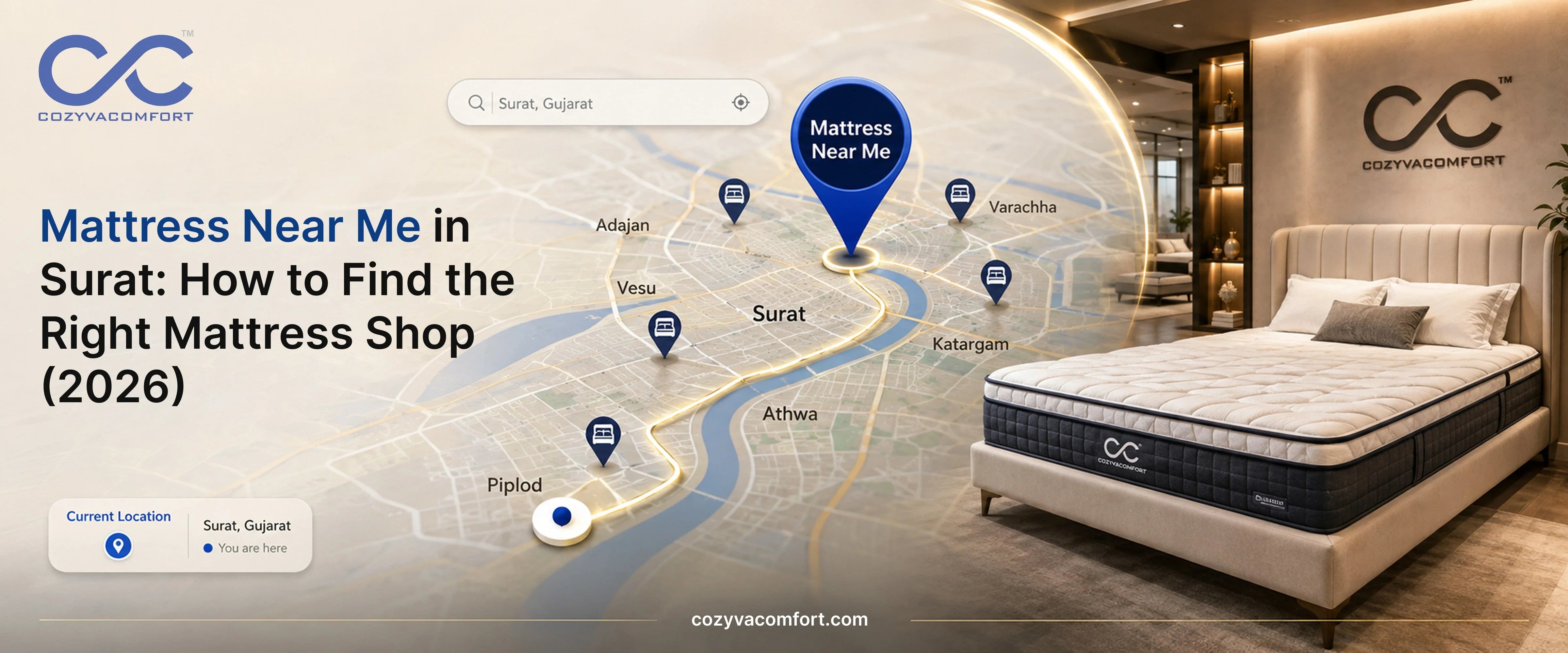 Mattress Near Me in Surat: How to Find the Right Mattress Shop (2026)