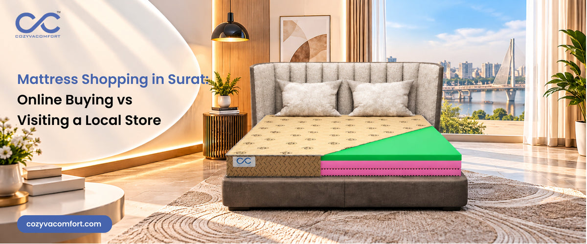 Mattress Shopping in Surat: Online Buying vs Visiting a Local Store