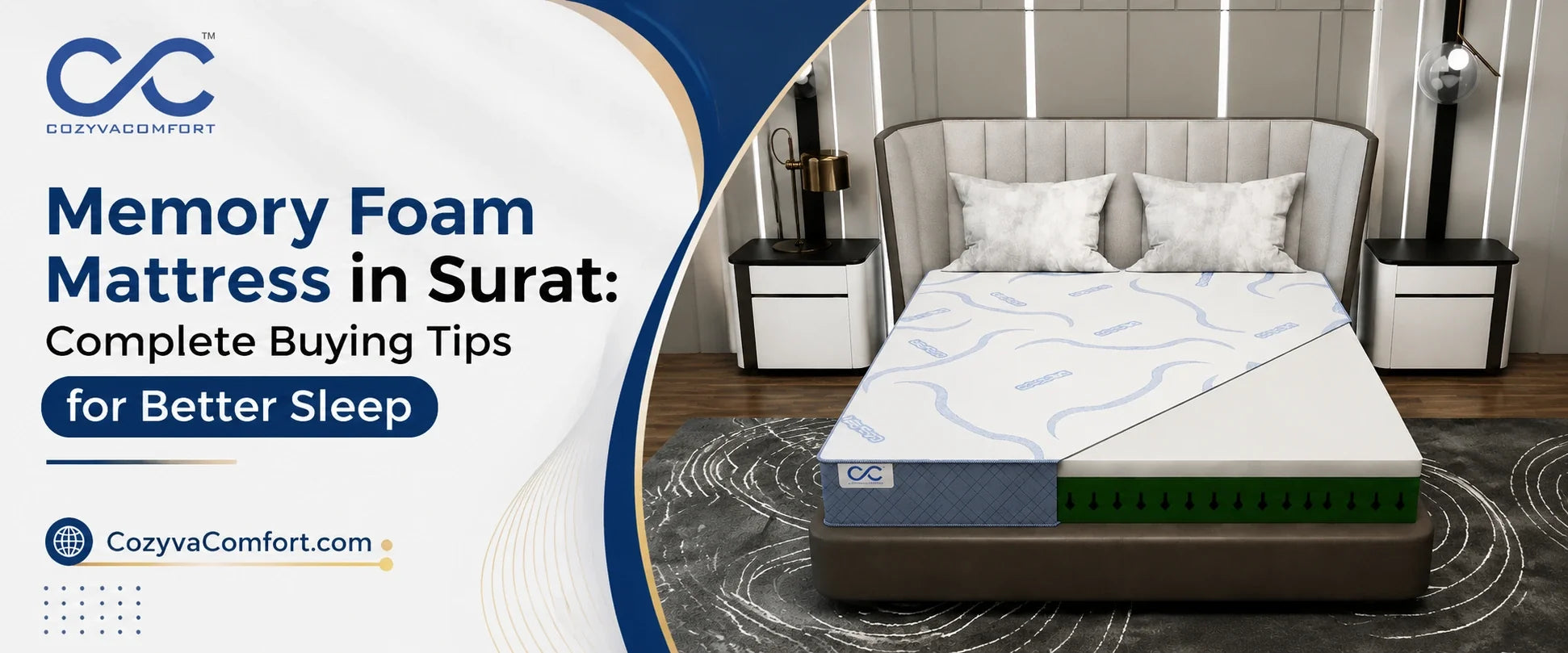 Memory Foam Mattress in Surat: Complete Buying Tips for Better Sleep