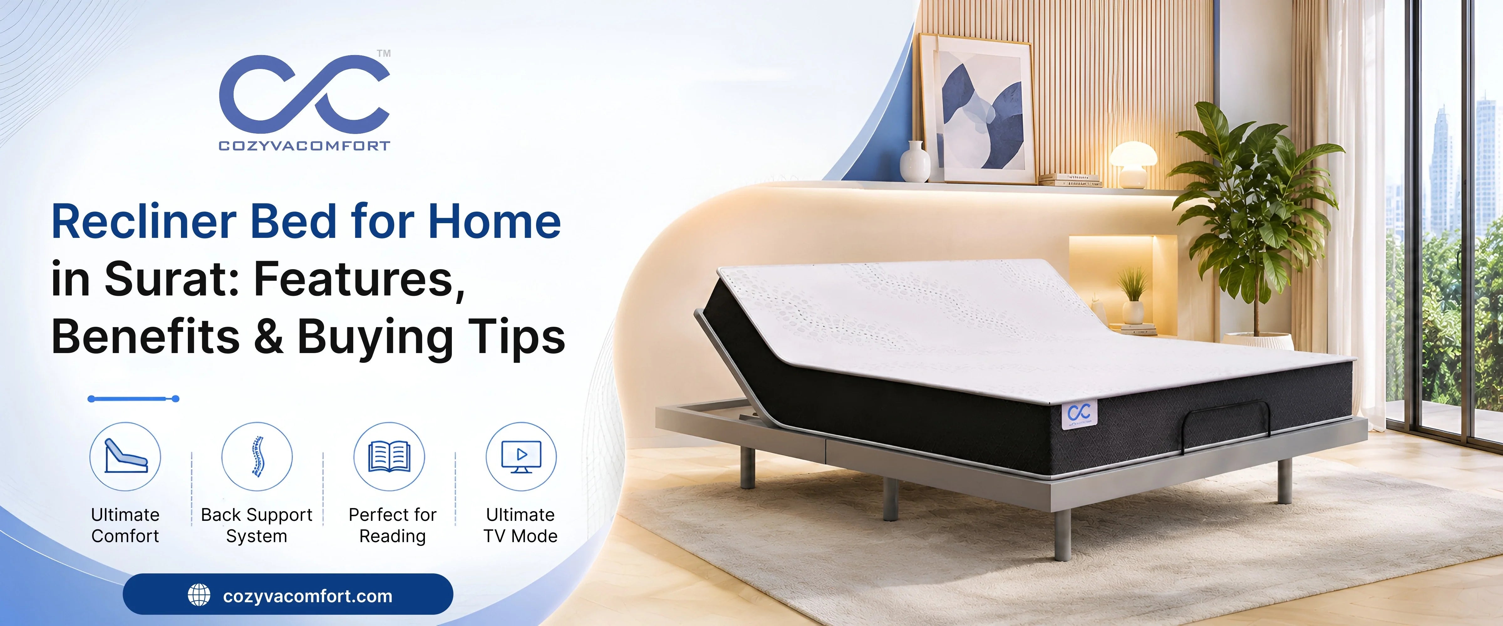 Recliner Bed for Home in Surat: Features, Benefits & Buying Tips