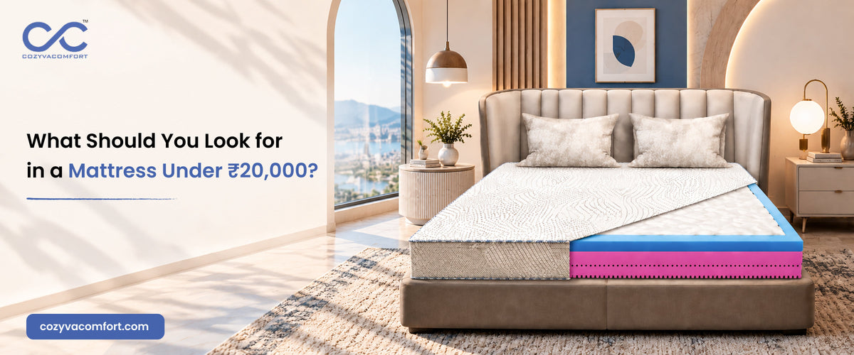 What Should You Look for in a Mattress Under ₹20,000?