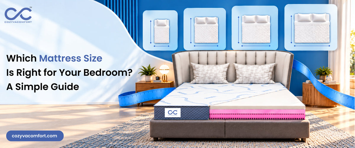 Which Mattress Size Is Right for Your Bedroom? A Simple Guide
