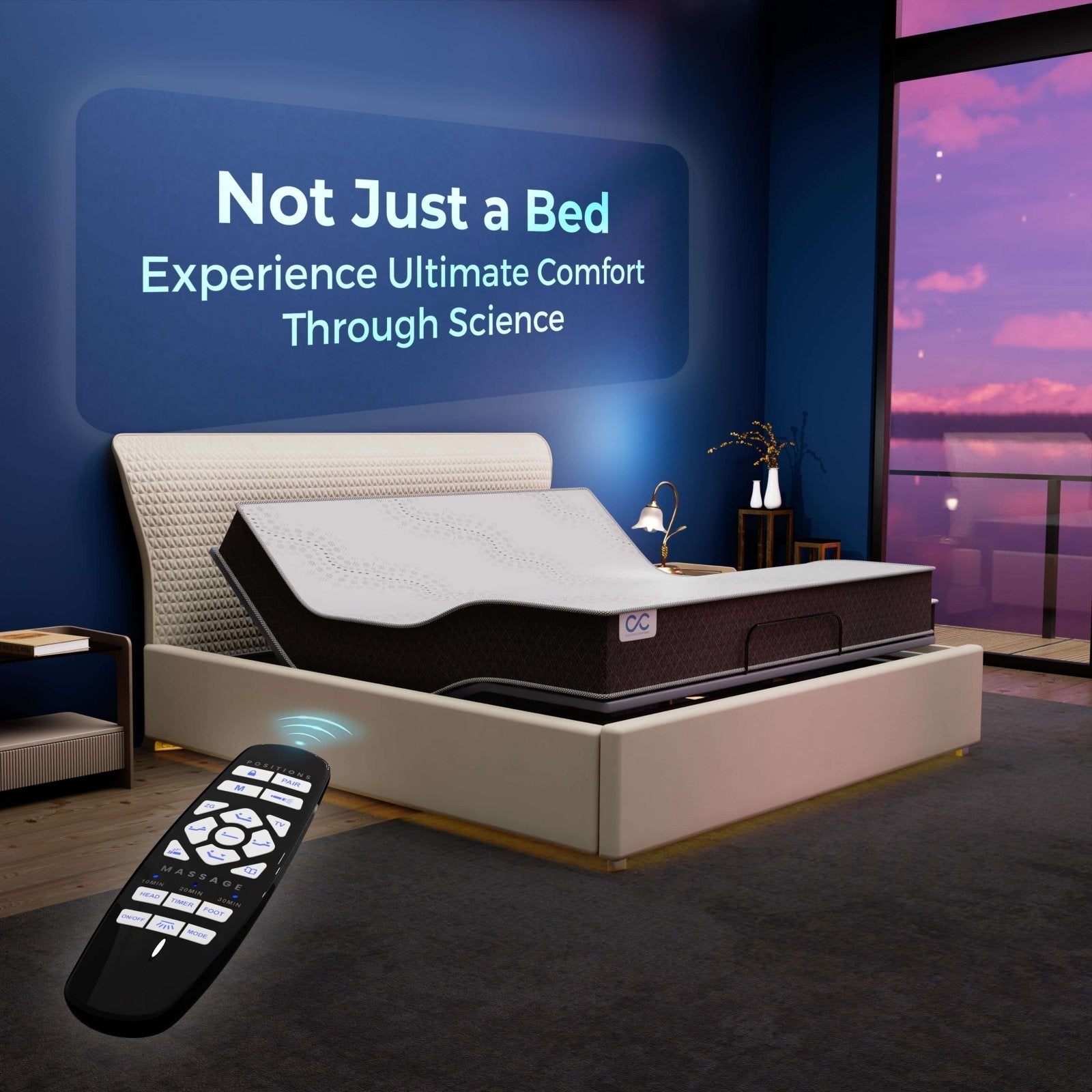 “Experience Elite Comfort Every Night: The Cozyva Luxurious Recliner Bed – A Worthy Upgrade to Your Sleep & Relaxation”