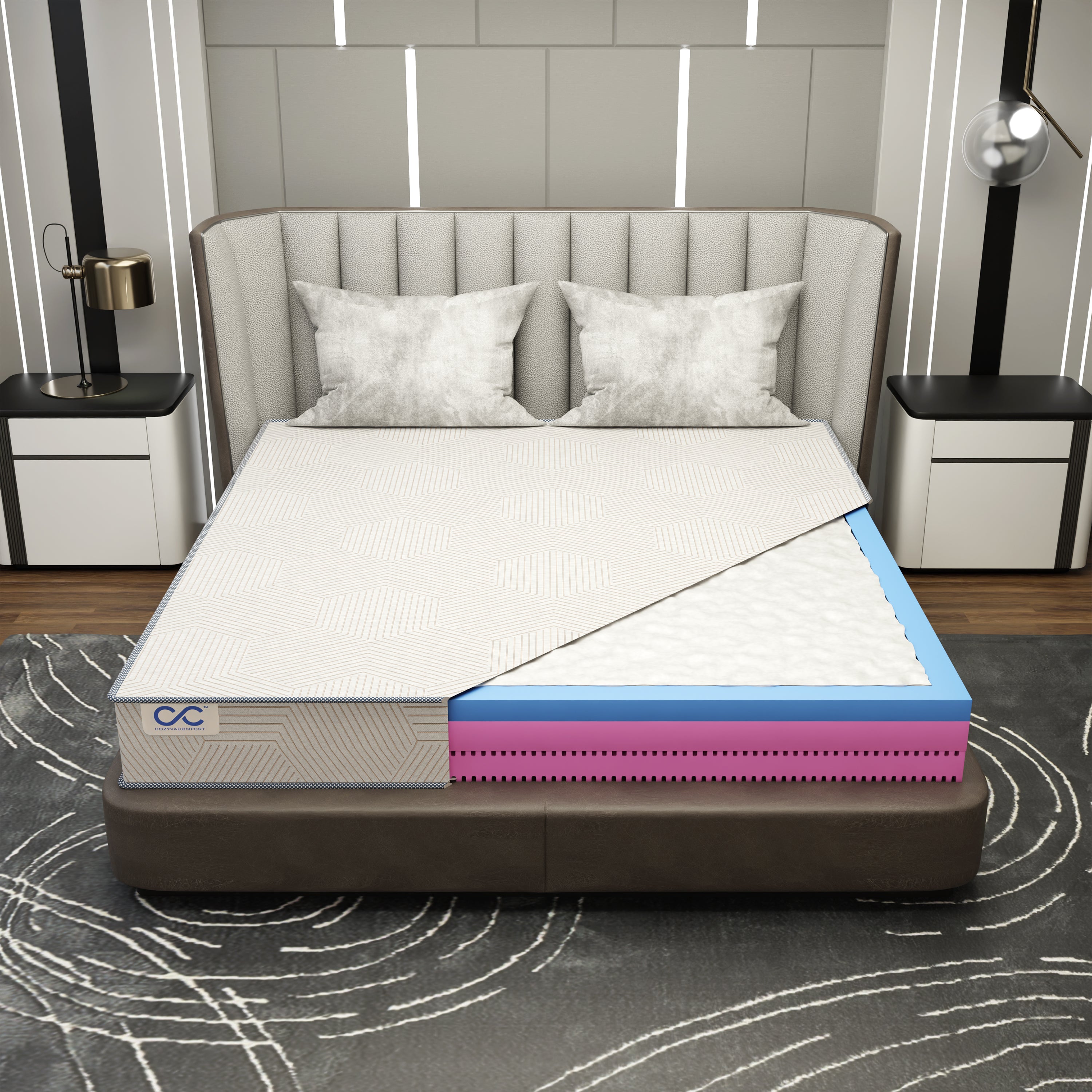 Cotton Ortho Mattress - Cozyva Comfort