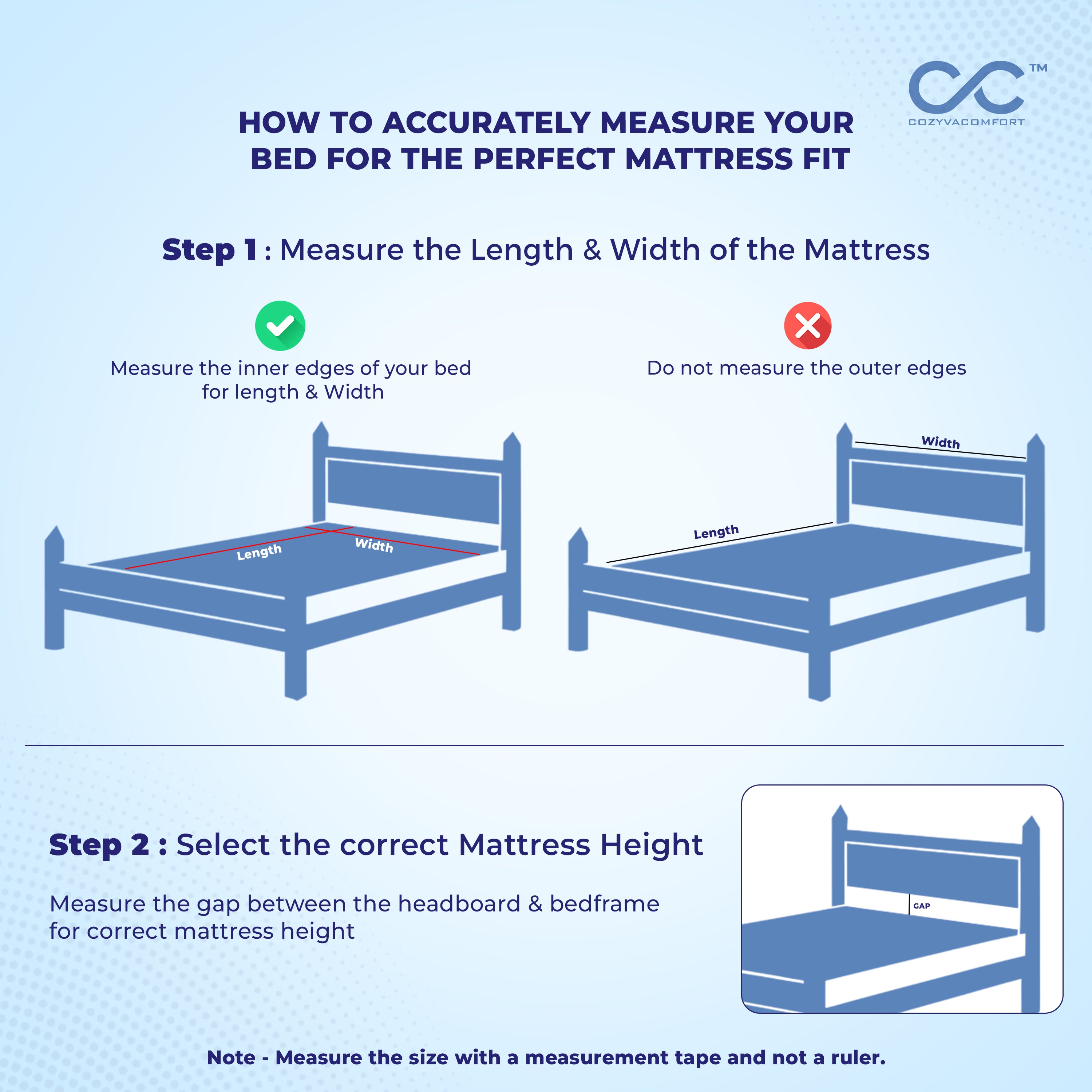 Cozyva Smart mattress - Cozyva Comfort