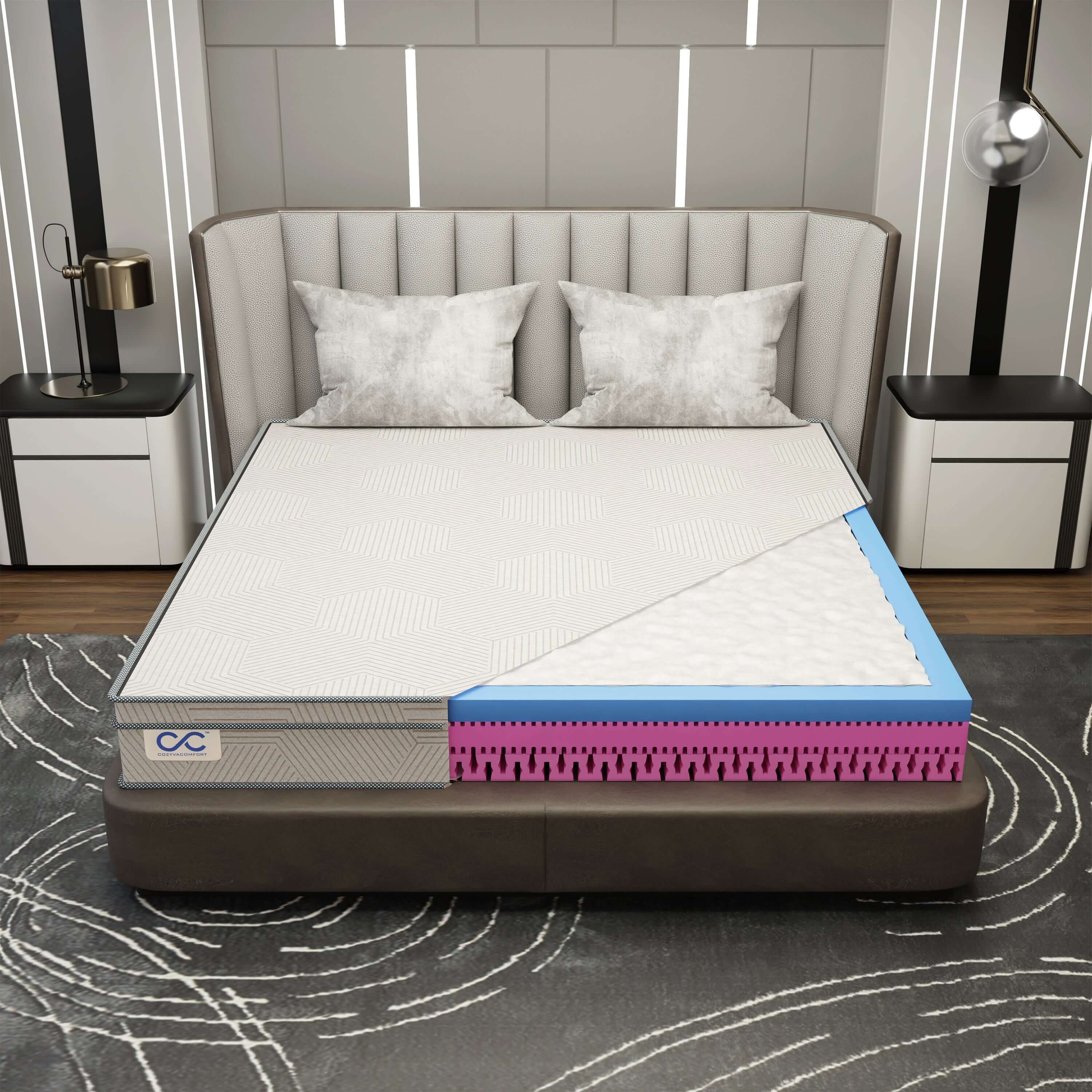 Cotton Ortho Pro Mattress - Cozyva Comfort