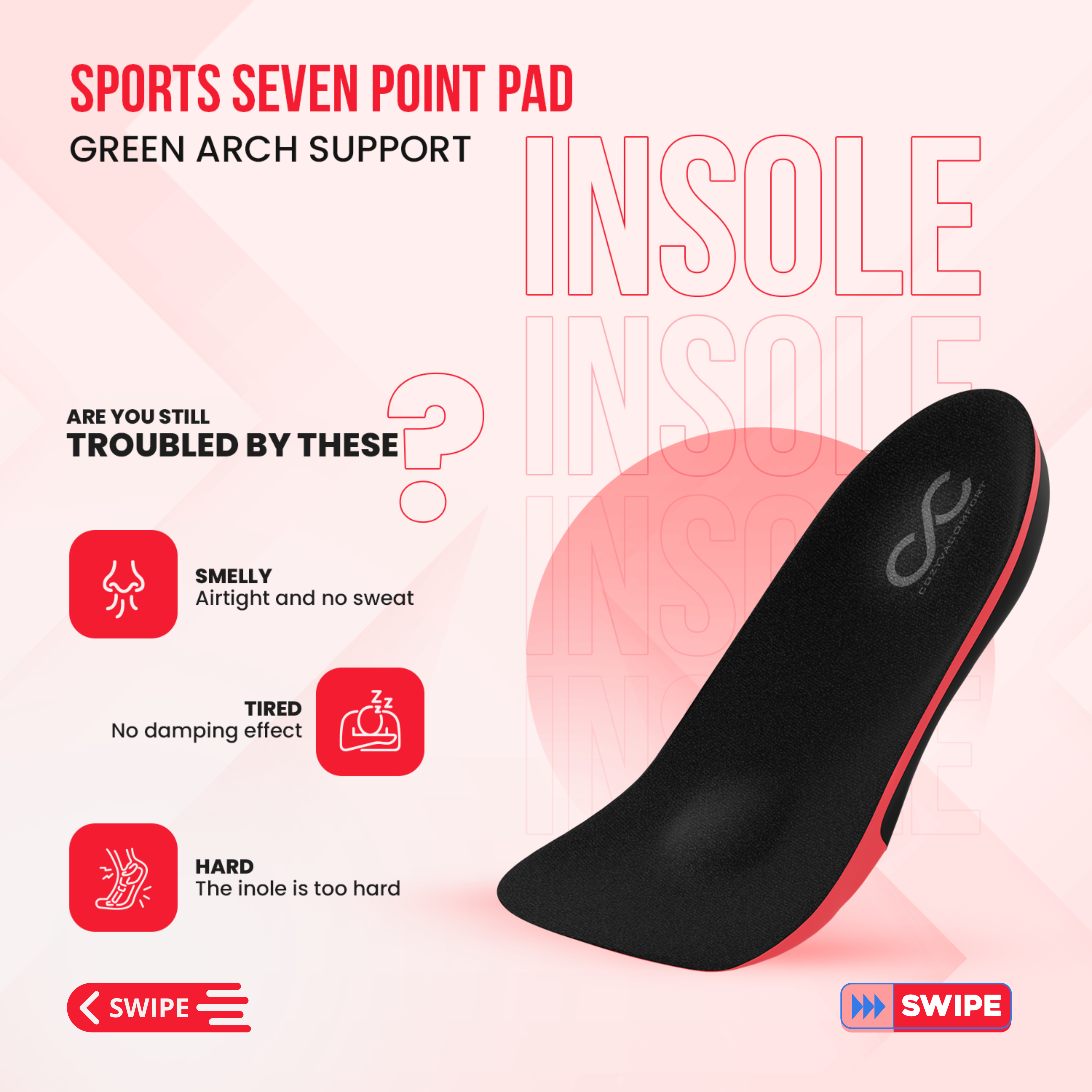 Arc Support Seven Point Ped