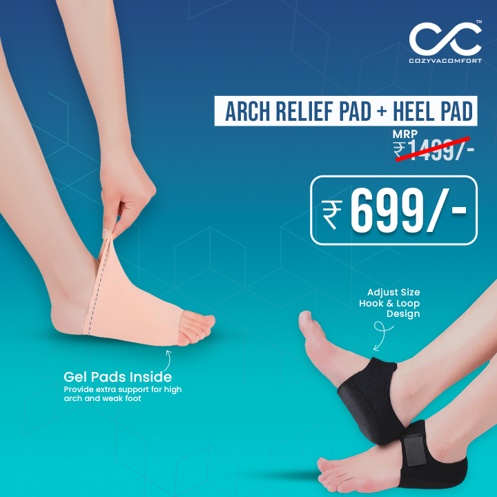 Arch relief pad and Heel Pad