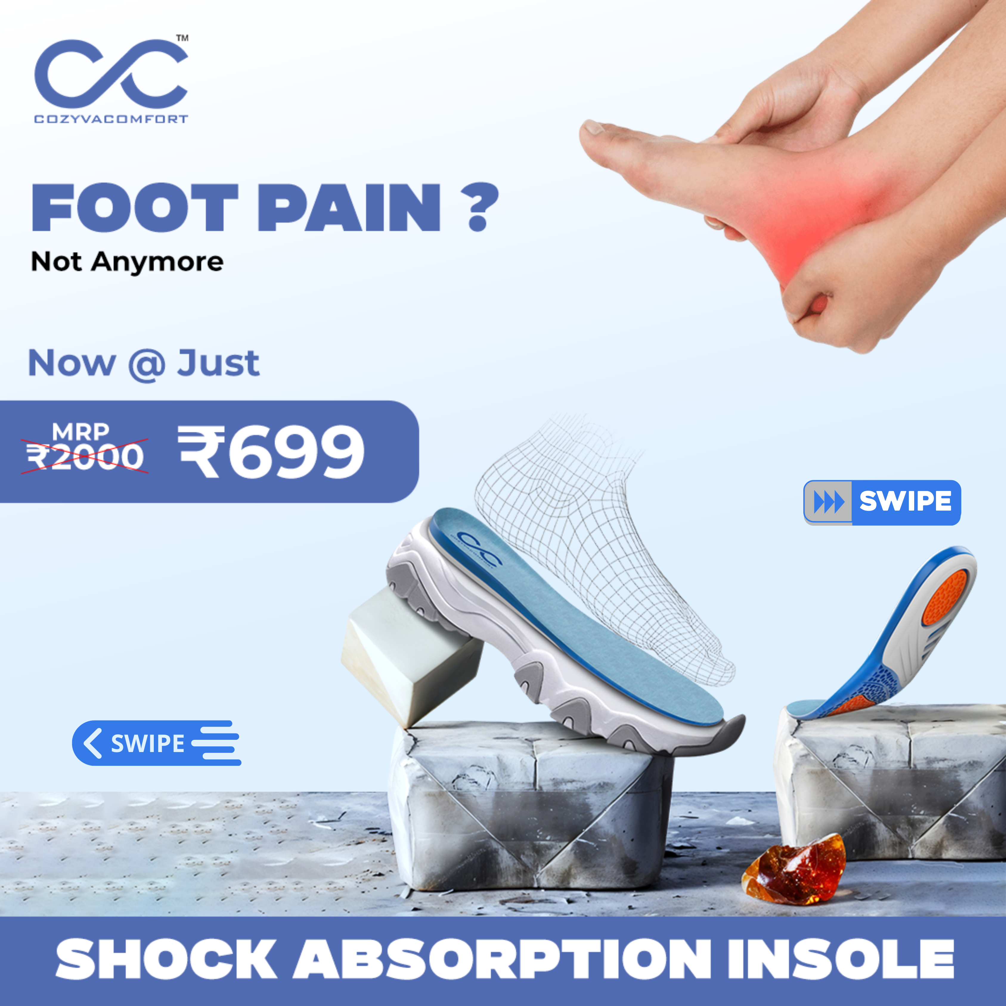 Shock Absorption Insole