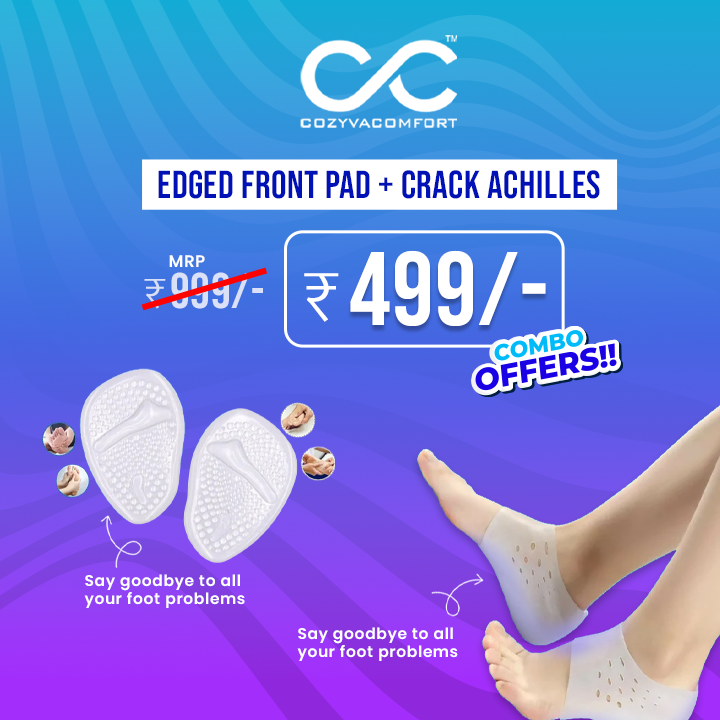 Edged Front pad and crack achilies