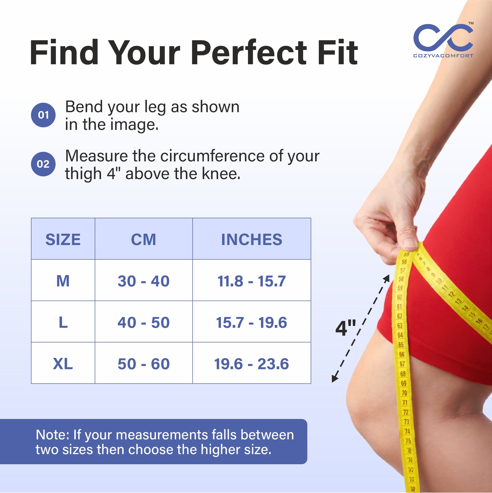 Cozyva Orthotics Knee Support Wrap
