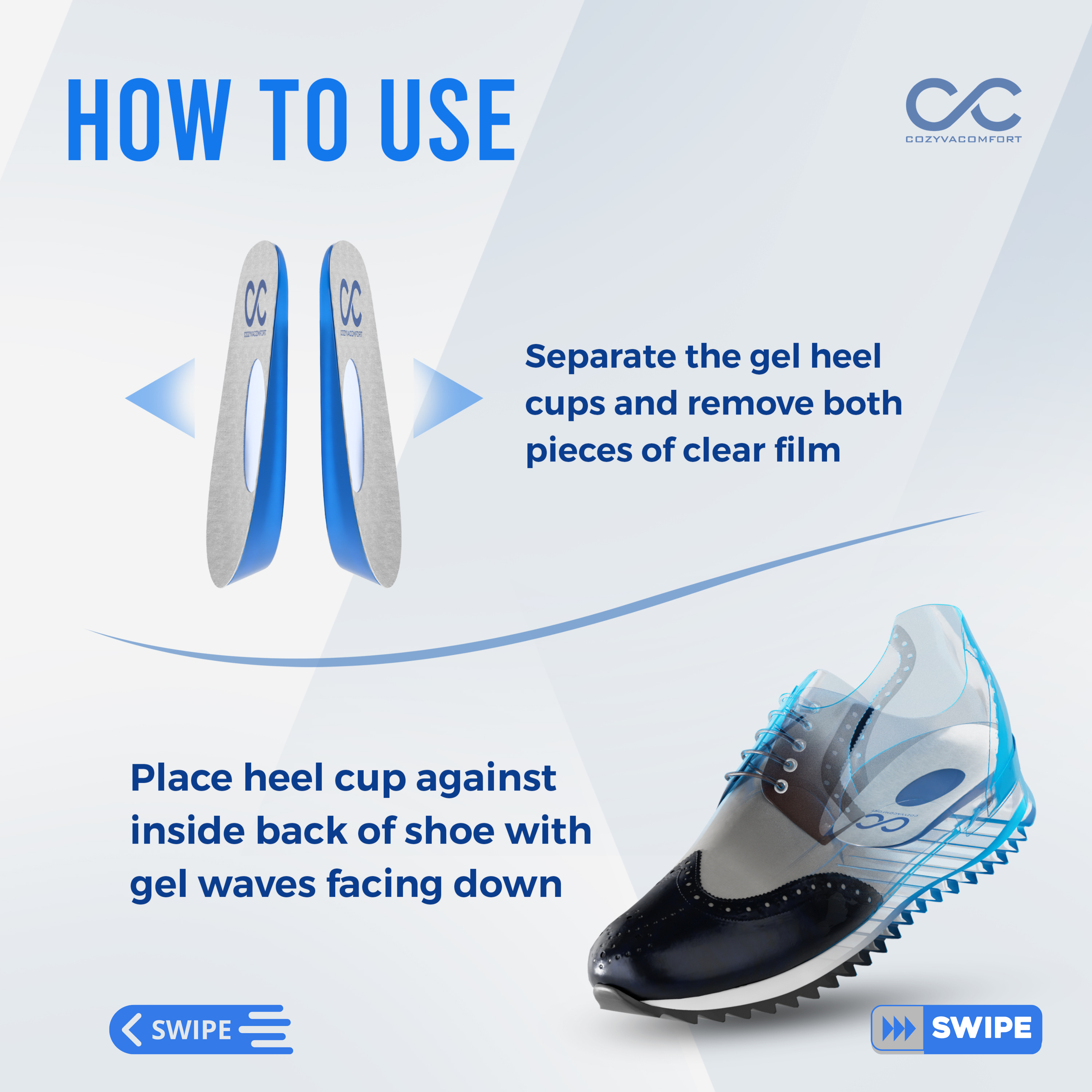 Cozyva Orthopedic Heel Pad