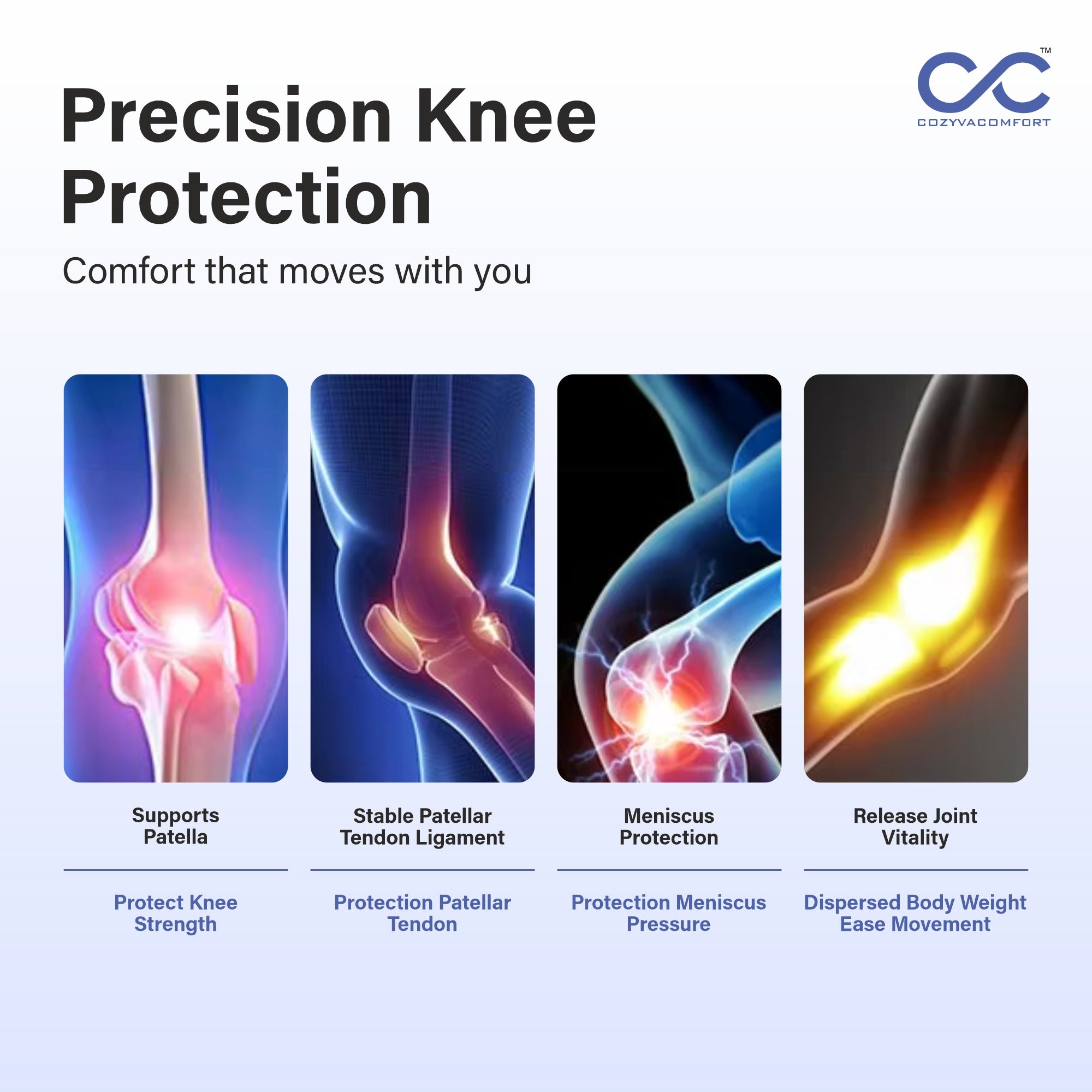 Cozyva Knee Support Belt