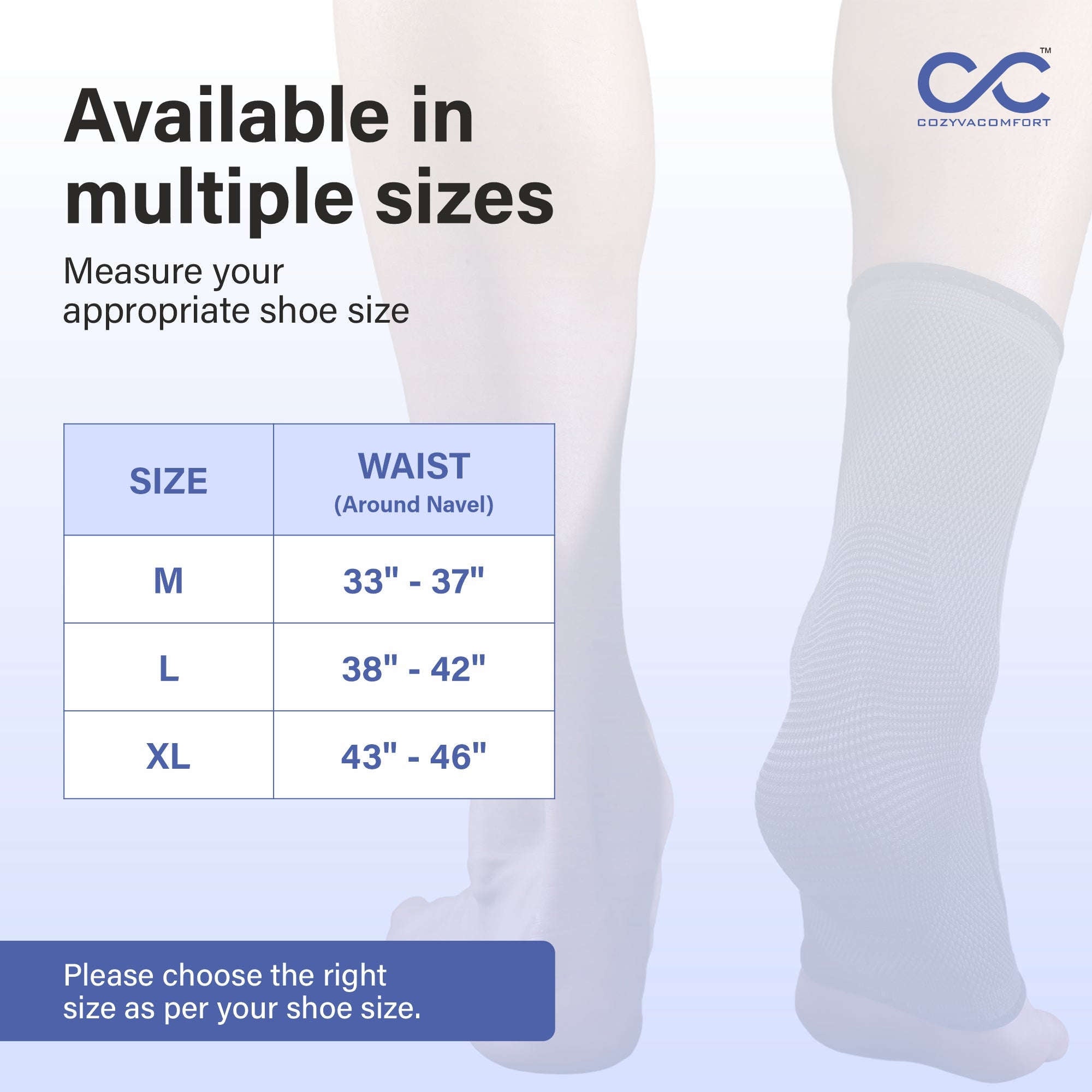 Pressurised Sports Ankle protector Cozyva Comfort