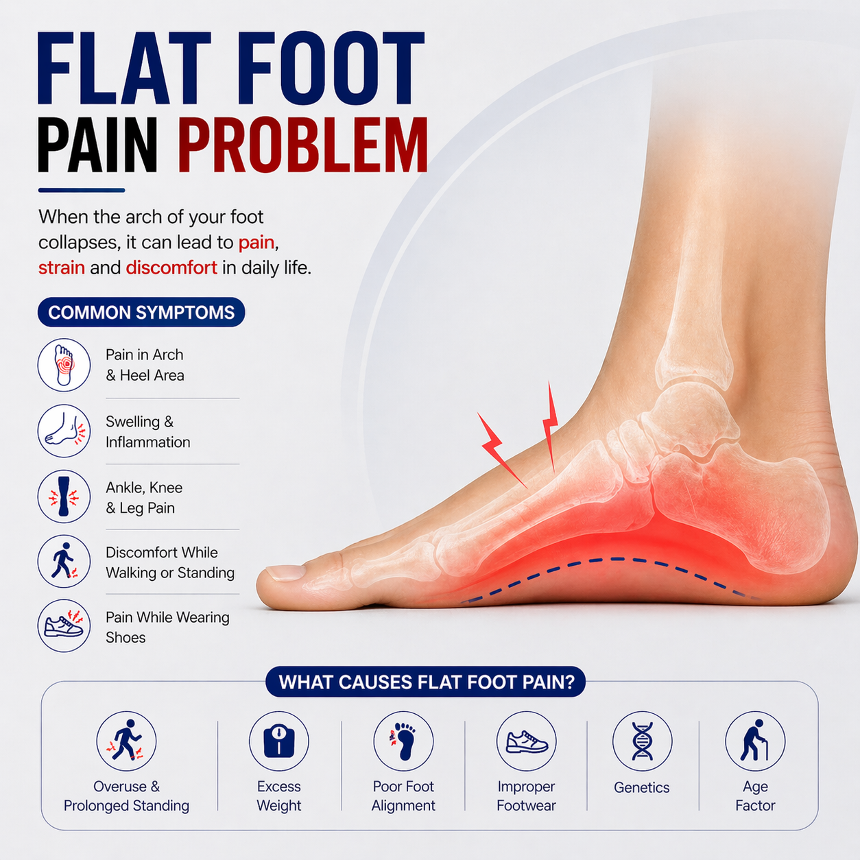 Arch Support Pad – Soft Gel Insert