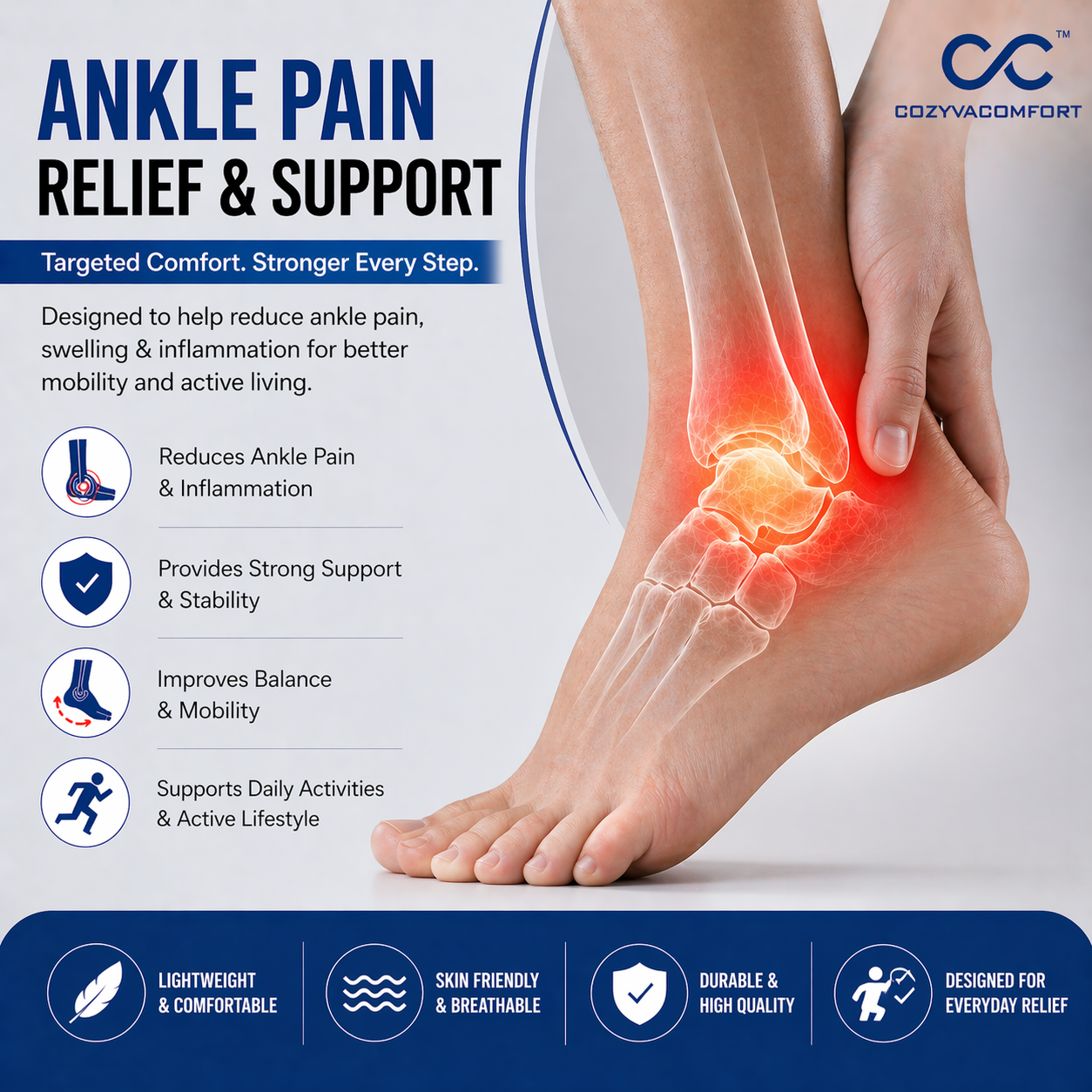 Pressurised Sports Ankle protector