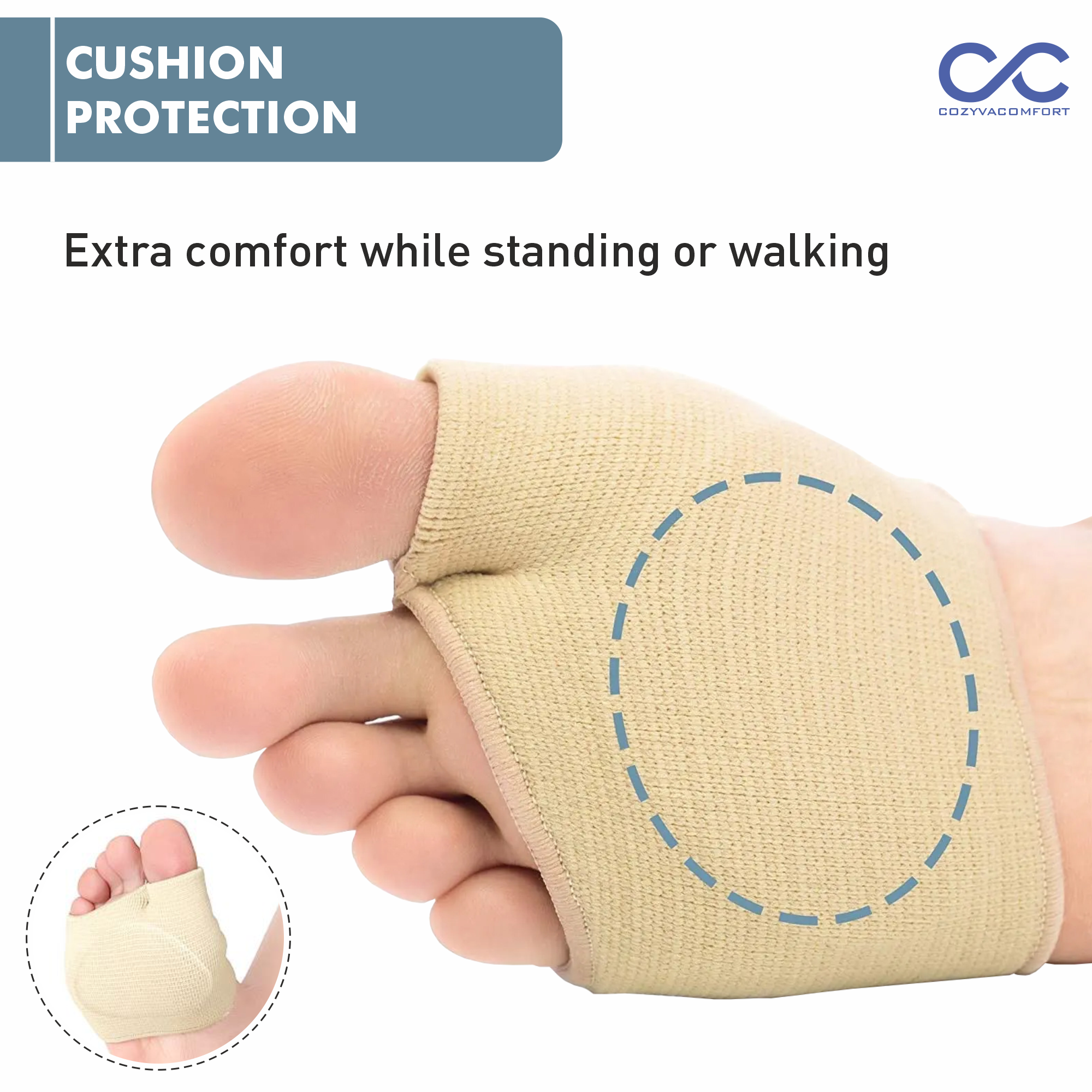 Fore Foot Sleeve Protector | Breathable Support