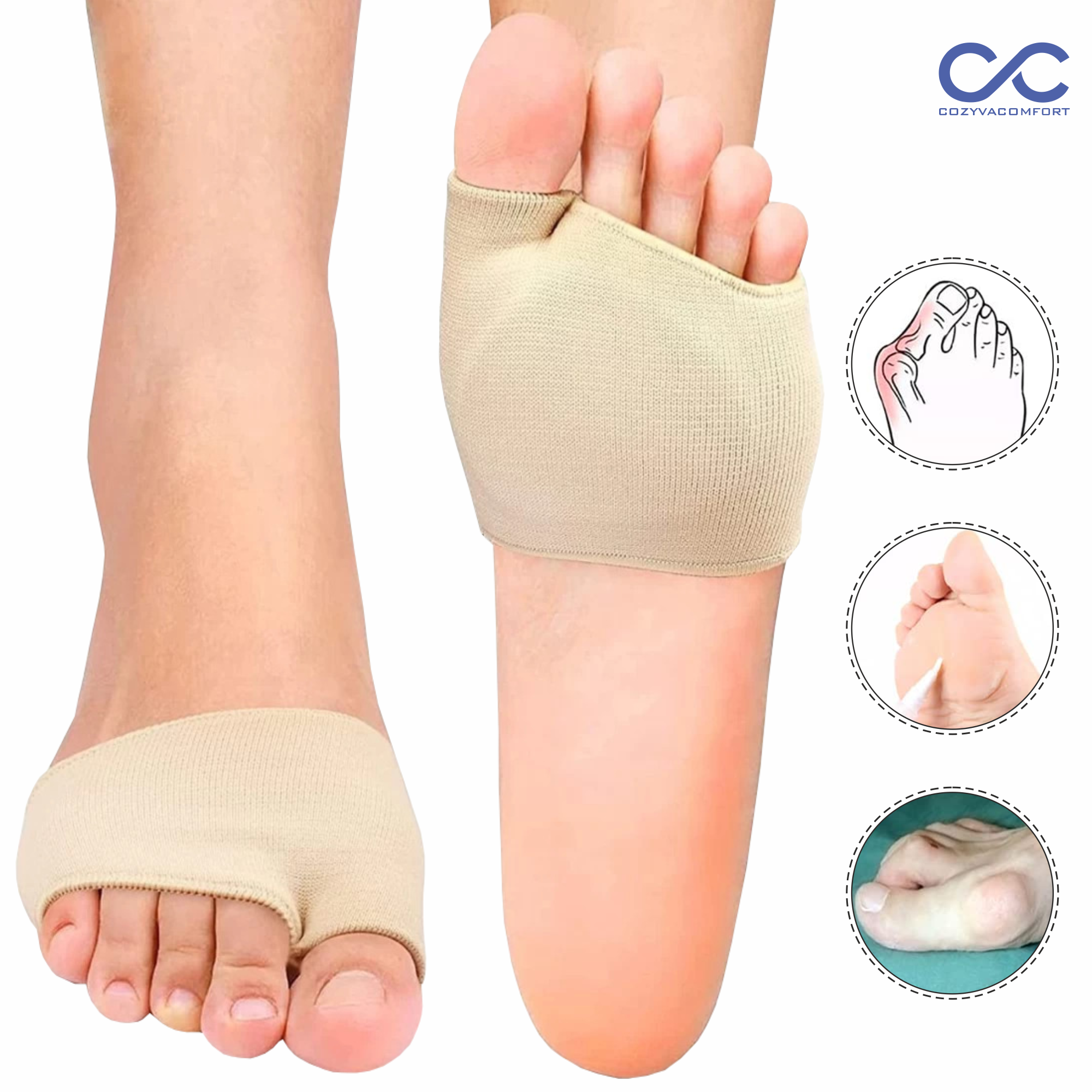 Fore Foot Sleeve Protector | Breathable Support