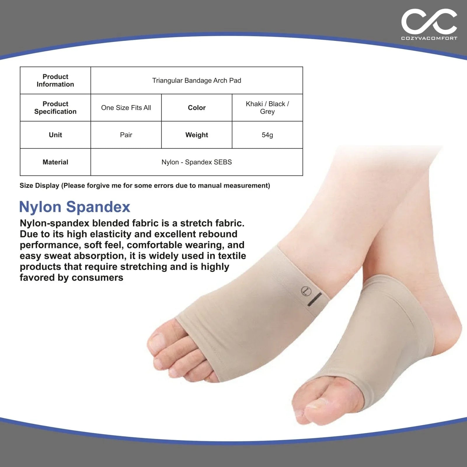 Arc Support Relief Pad - Cozyva Comfort
