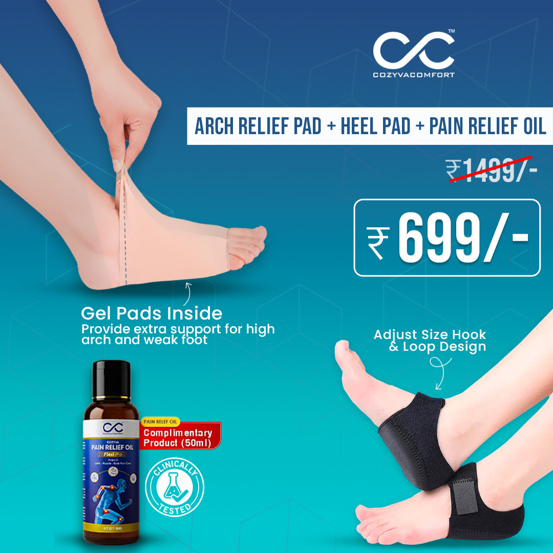Arch relief pad and Heel Pad