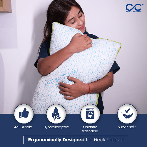Bamboo adjustable Pillow - Cozyva Comfort