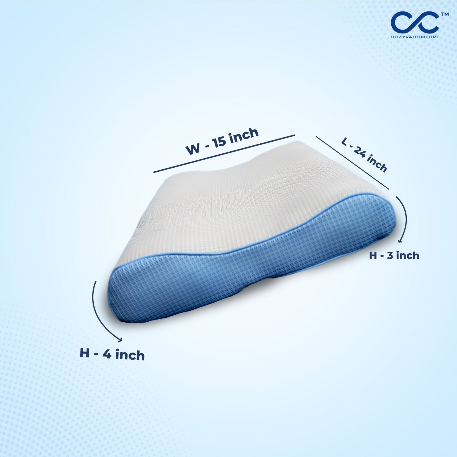 Cozyva Cervical pillow - Cozyva Comfort