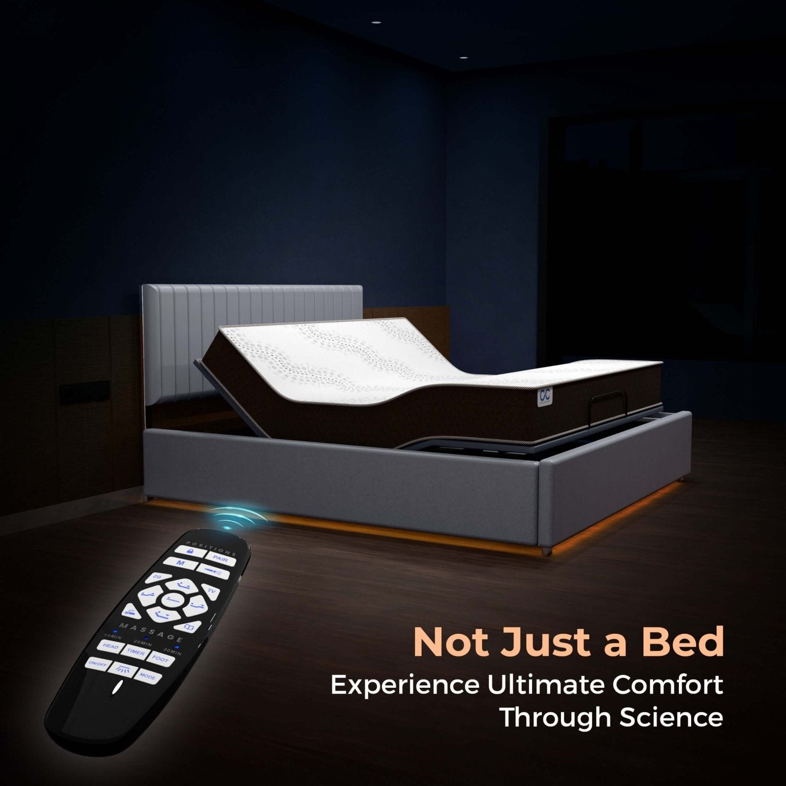 Delux Recliner Bed - Cozyva Comfort