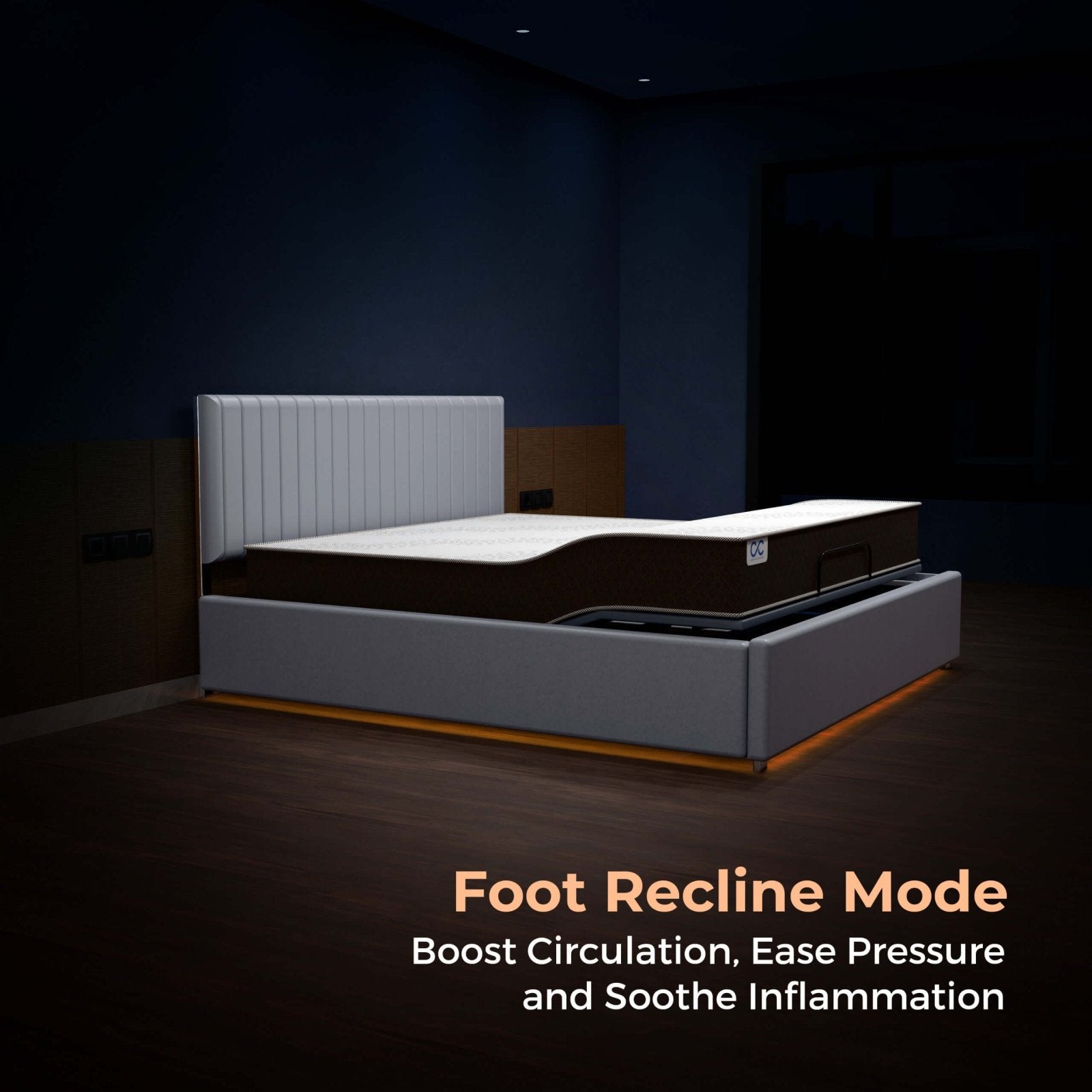 Delux Recliner Bed - Cozyva Comfort