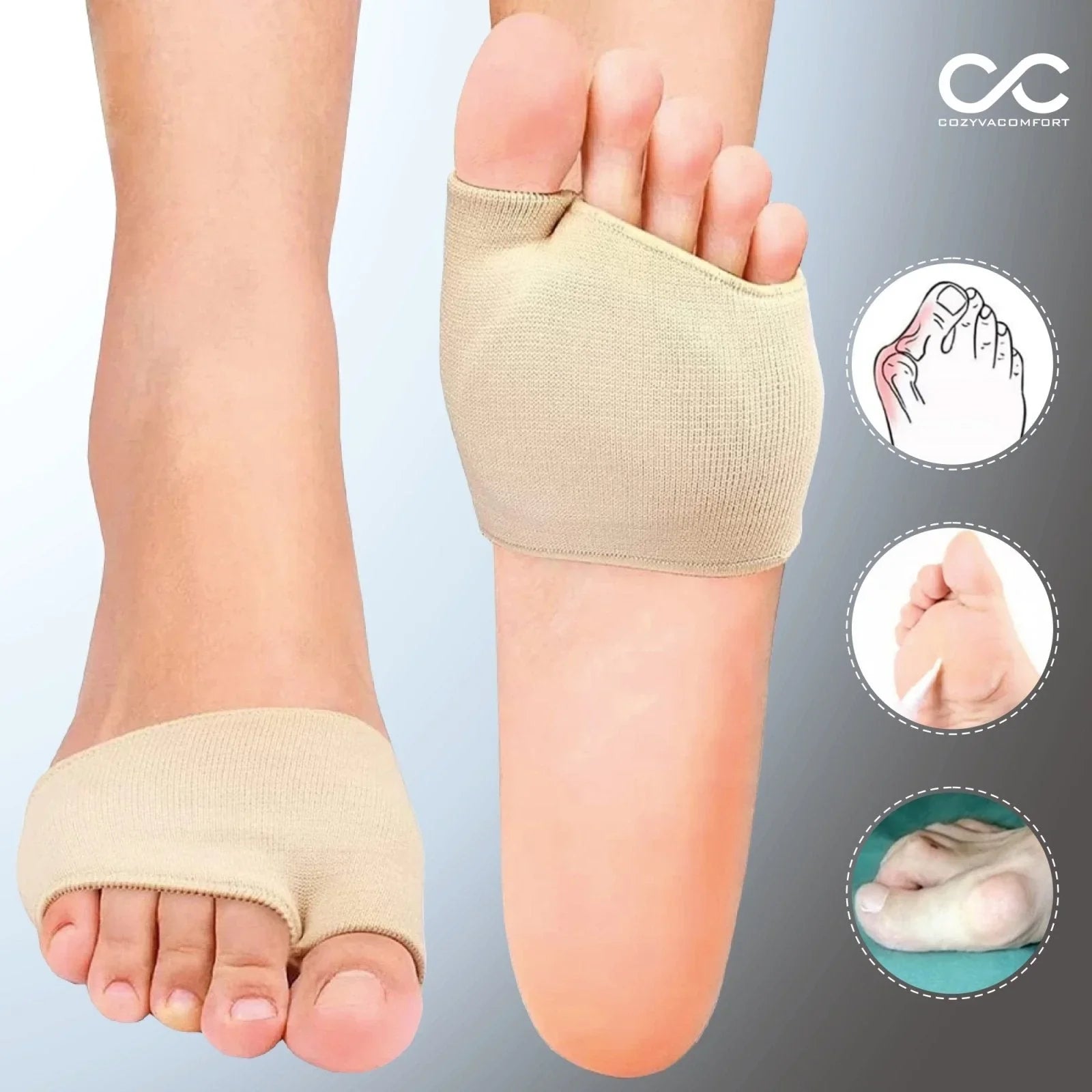 Fore Foot Sleeve Protactor - Cozyva Comfort