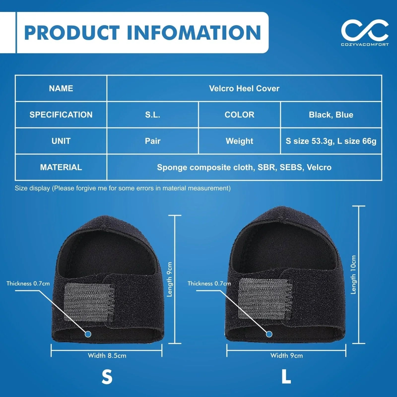 Heel Pad For Heel Pain - Cozyva Comfort