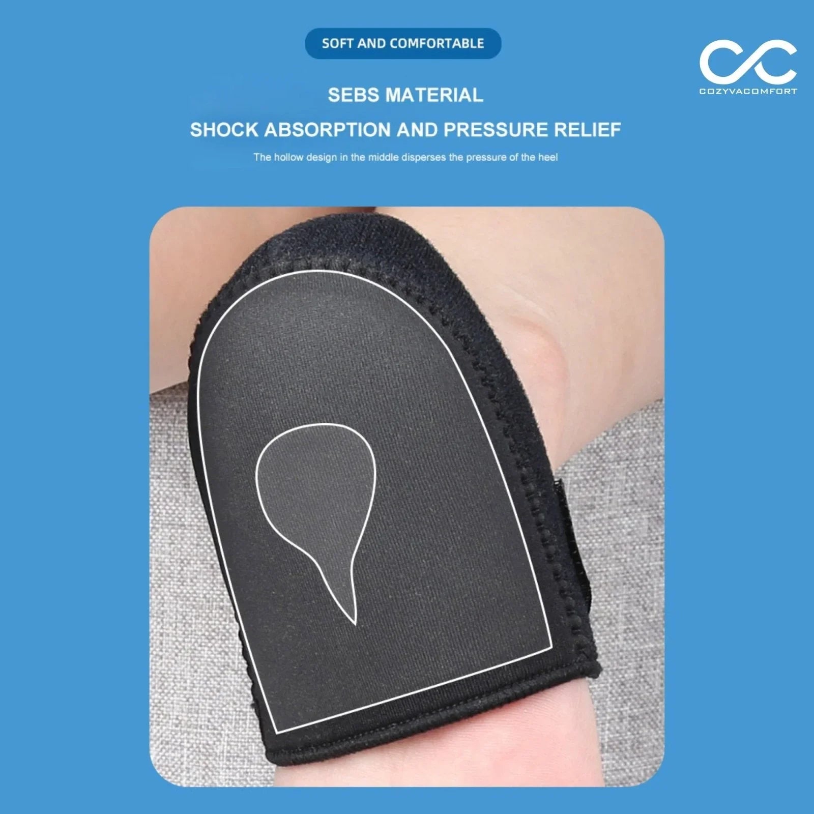 Heel Pad For Heel Pain - Cozyva Comfort